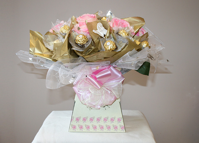 Ferrero Rocher Chocolate Bouquets north Bristol florist CB2