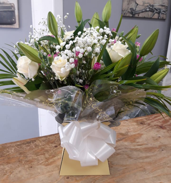 Christmas Aqua Gift Boxes Bristol florist XMASB13