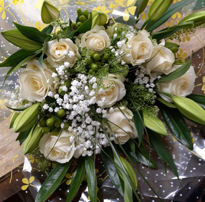 Christmas Presentation Bouquets Bristol florist XMASPB6