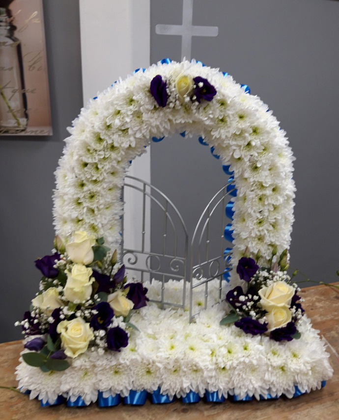 Gates of heaven funeral flowers Bristol florist FGH6
