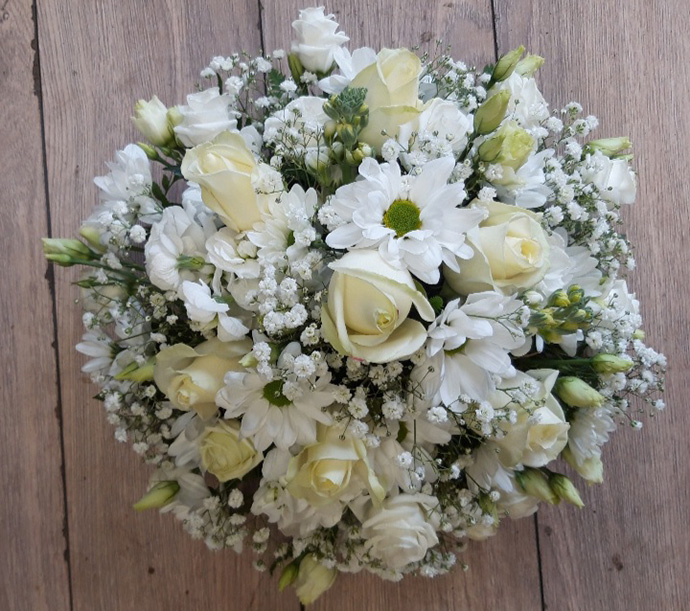 Funeral flower posies Bristol florist FPO13