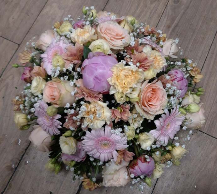 Funeral flower posies Bristol florist FPO14