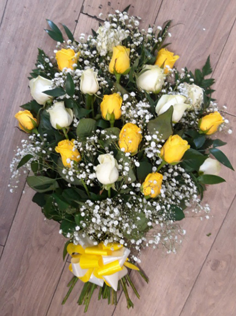 Sheaf funeral flowers FSH5
