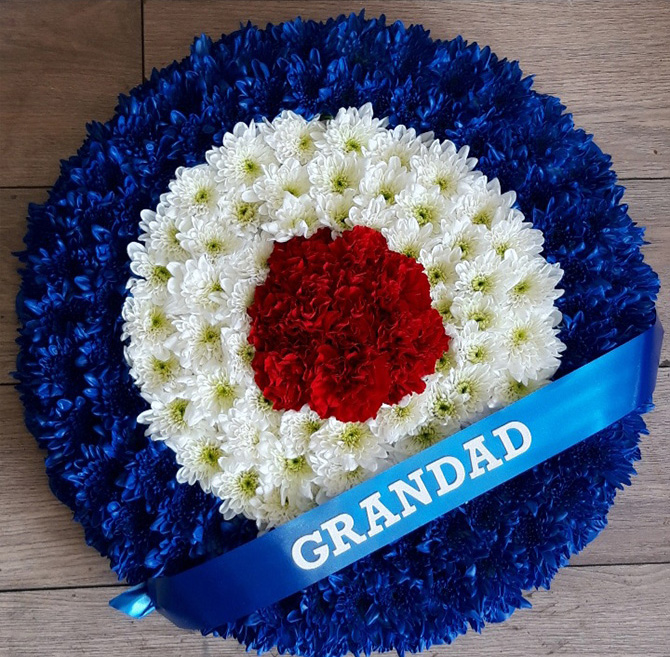 Badge or logo floral tribute Bristol florist BADGELOGO2