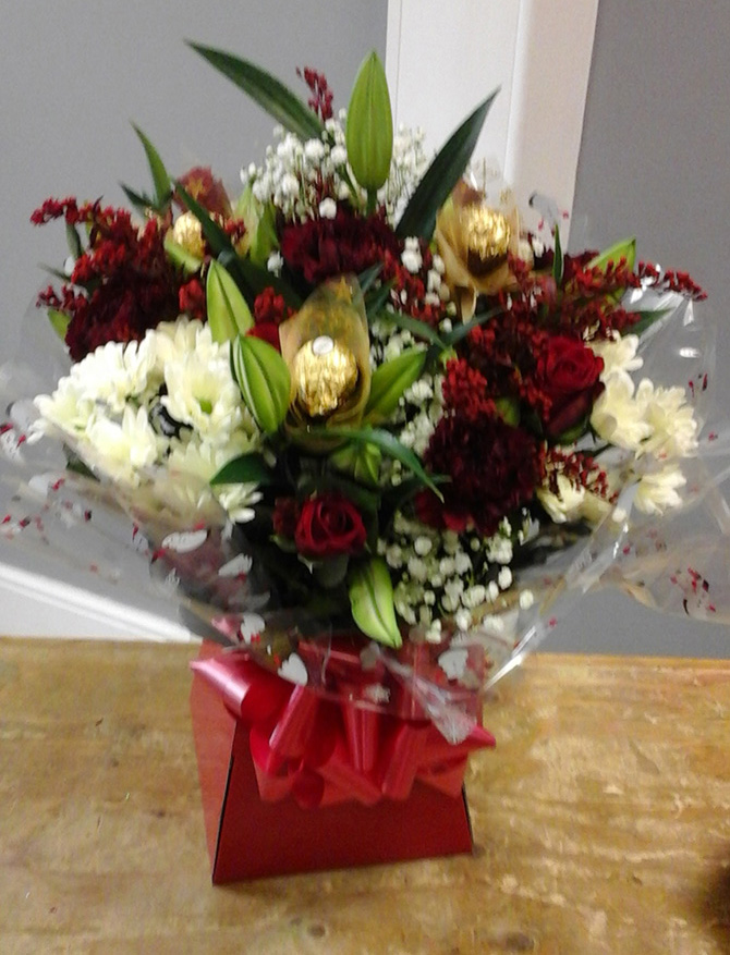 Valentine's Day Aqua Gift Boxes Bristol VAB3