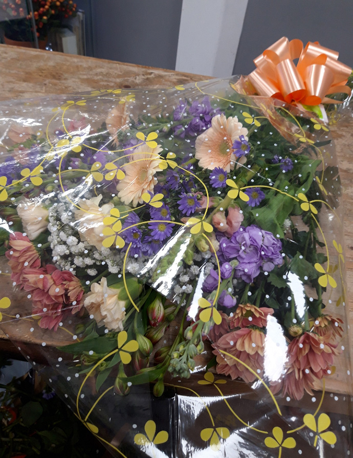 Valentine bouquet Bristol florist VDB12