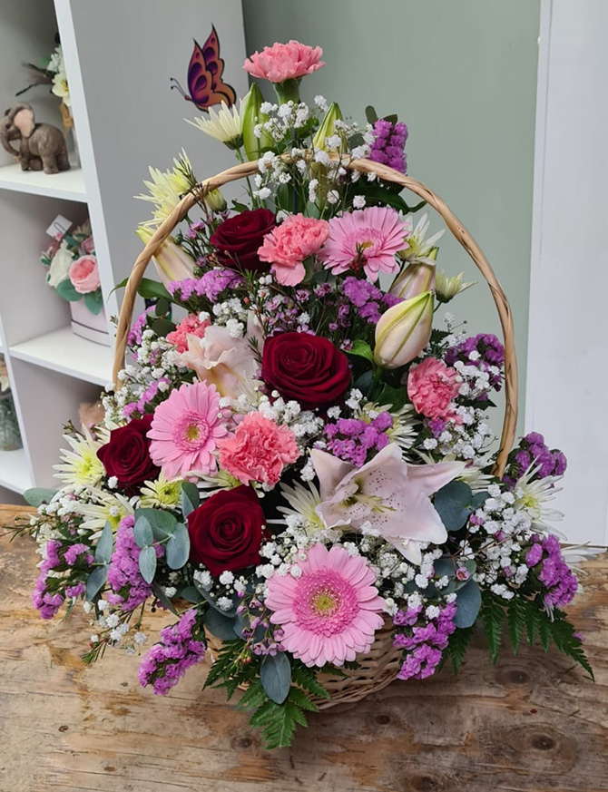 Wedding pedestal flowers WP14